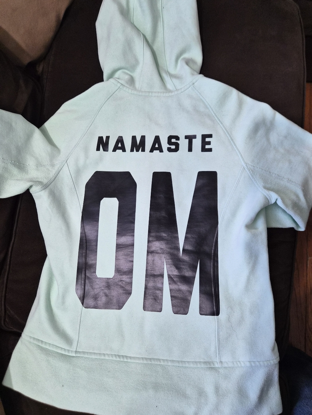 Rare Lululemon Scuba Hoodie WIith NAMASTE OM on the Back
